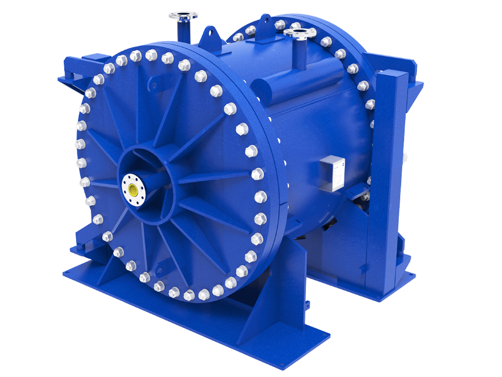 Spiral plate heat exchanger