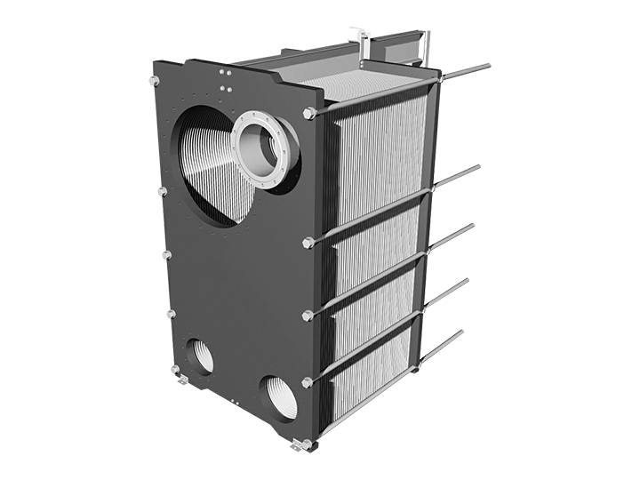 Plate condenser